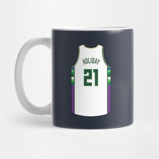 Jrue Holiday Milwaukee Jersey Qiangy Mug